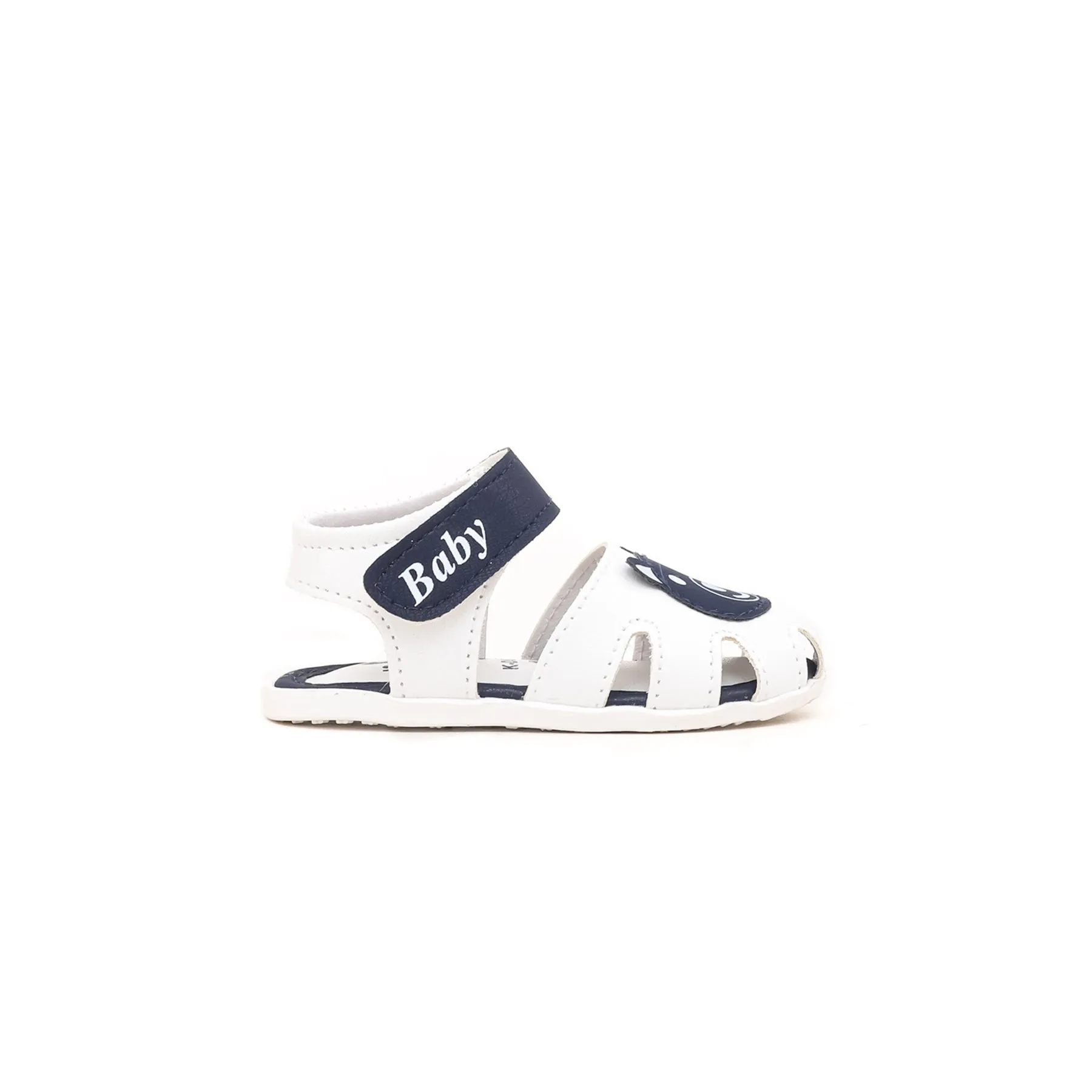 Babies White Casual Sandal KD5267