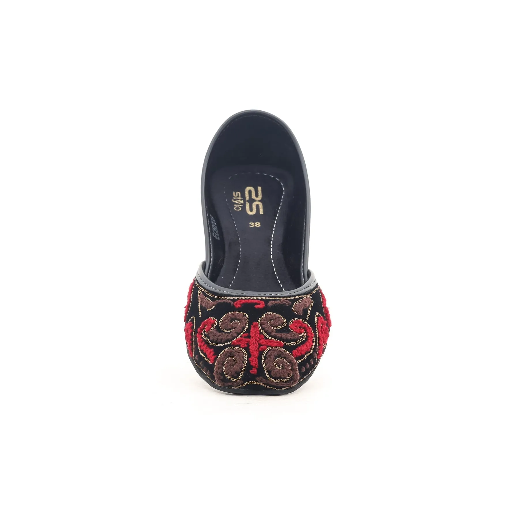 Black Casual Khusa EC8200