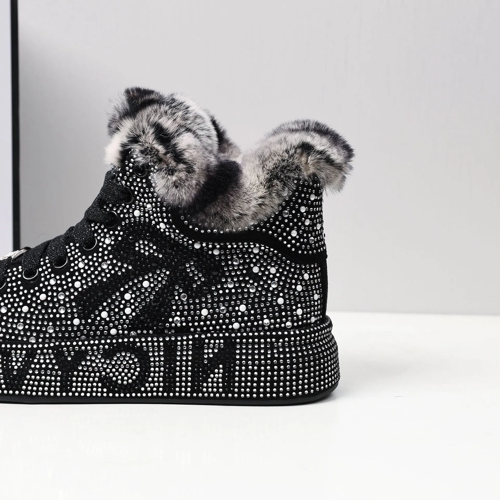 Crystal Warm Casual Shoes