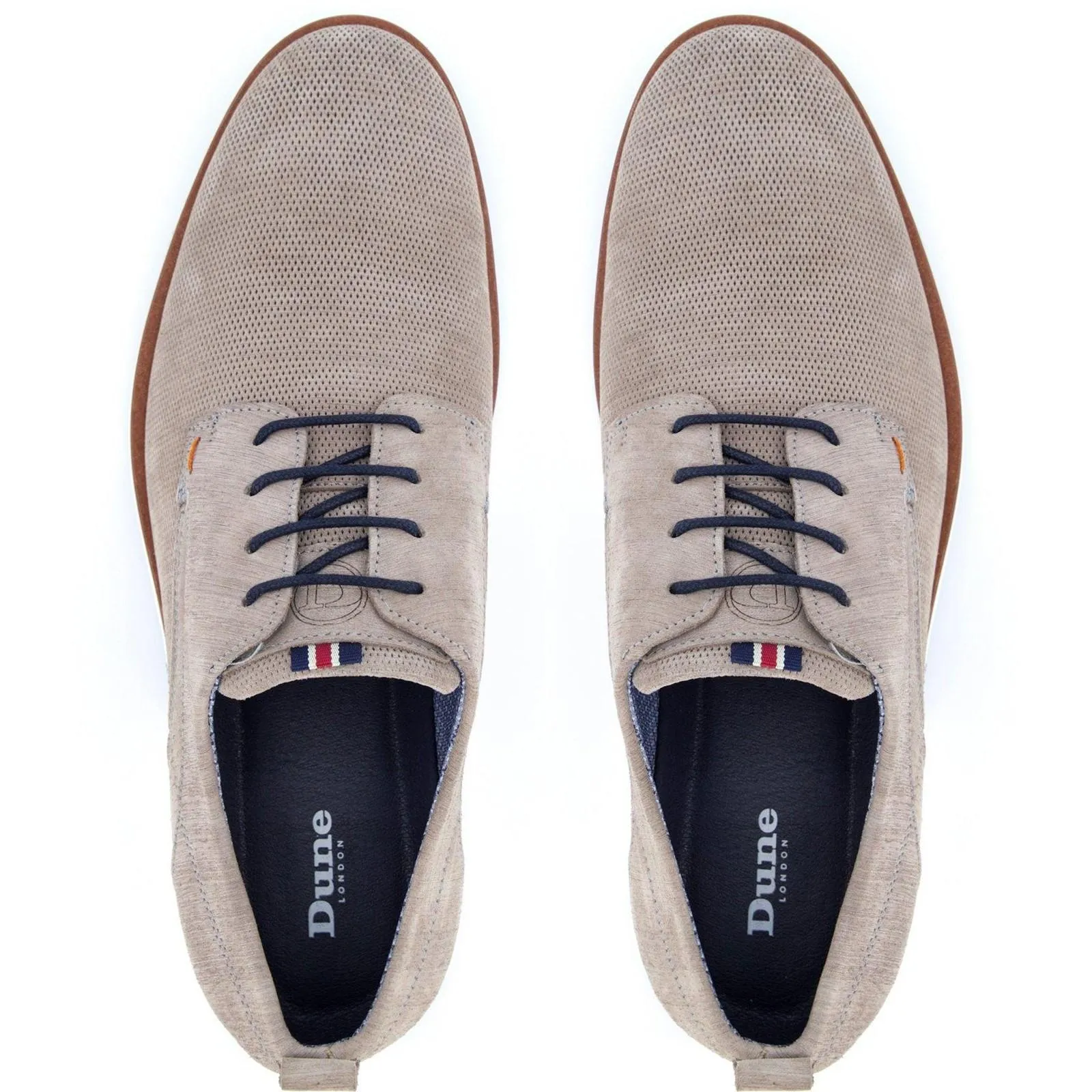 Dune London Balad Punch Hole Casual Shoes