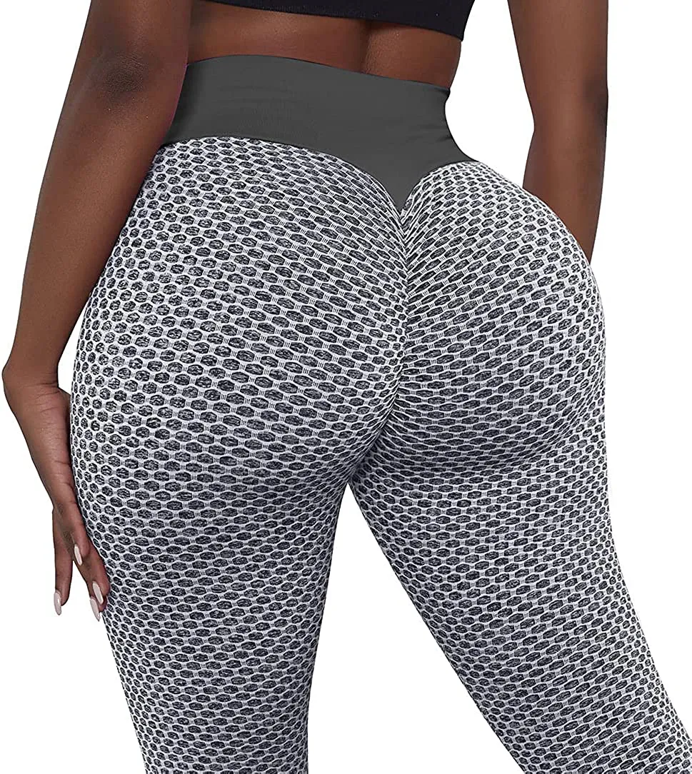 IUGA TIK Tok Leggings for Women Butt Lifting Tiktok Butt Leggings High Waisted Yoga Pants Workout Leggings for Women