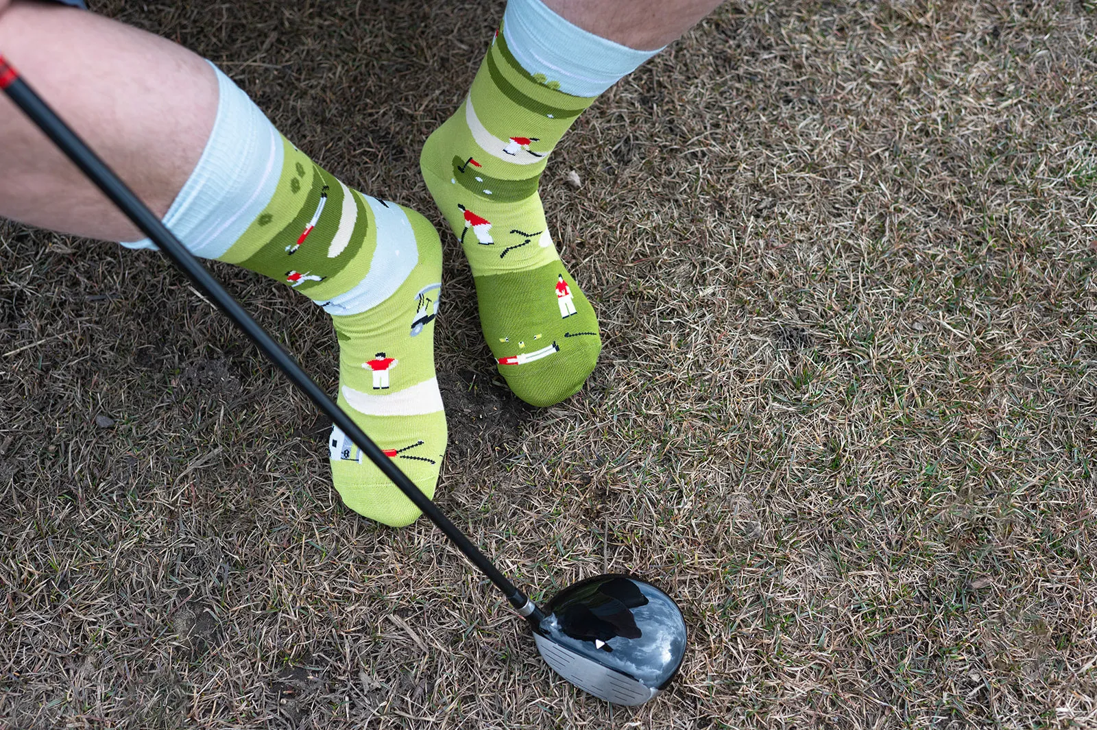 Men's Golf Scene Socks