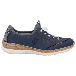 Rieker Ladies Casual  Shoes - N42T0-14 - Navy
