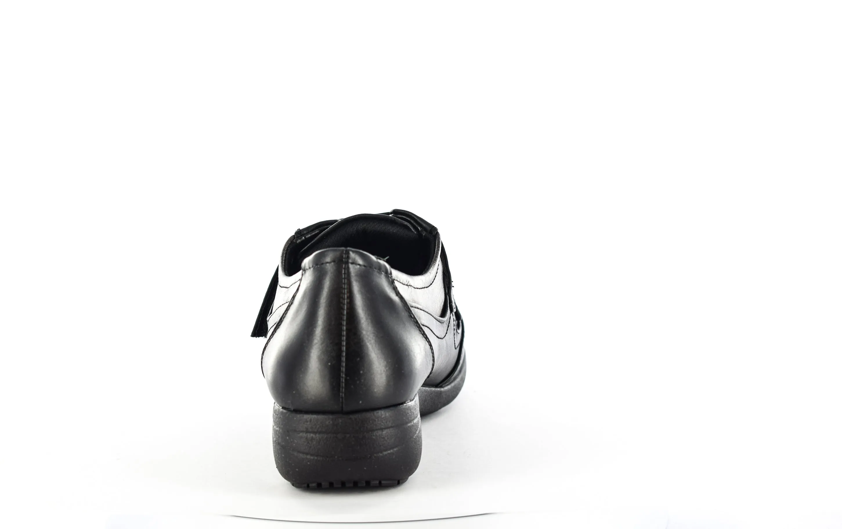 Women/Ladies Black/pewter Double strap Casual Shoes