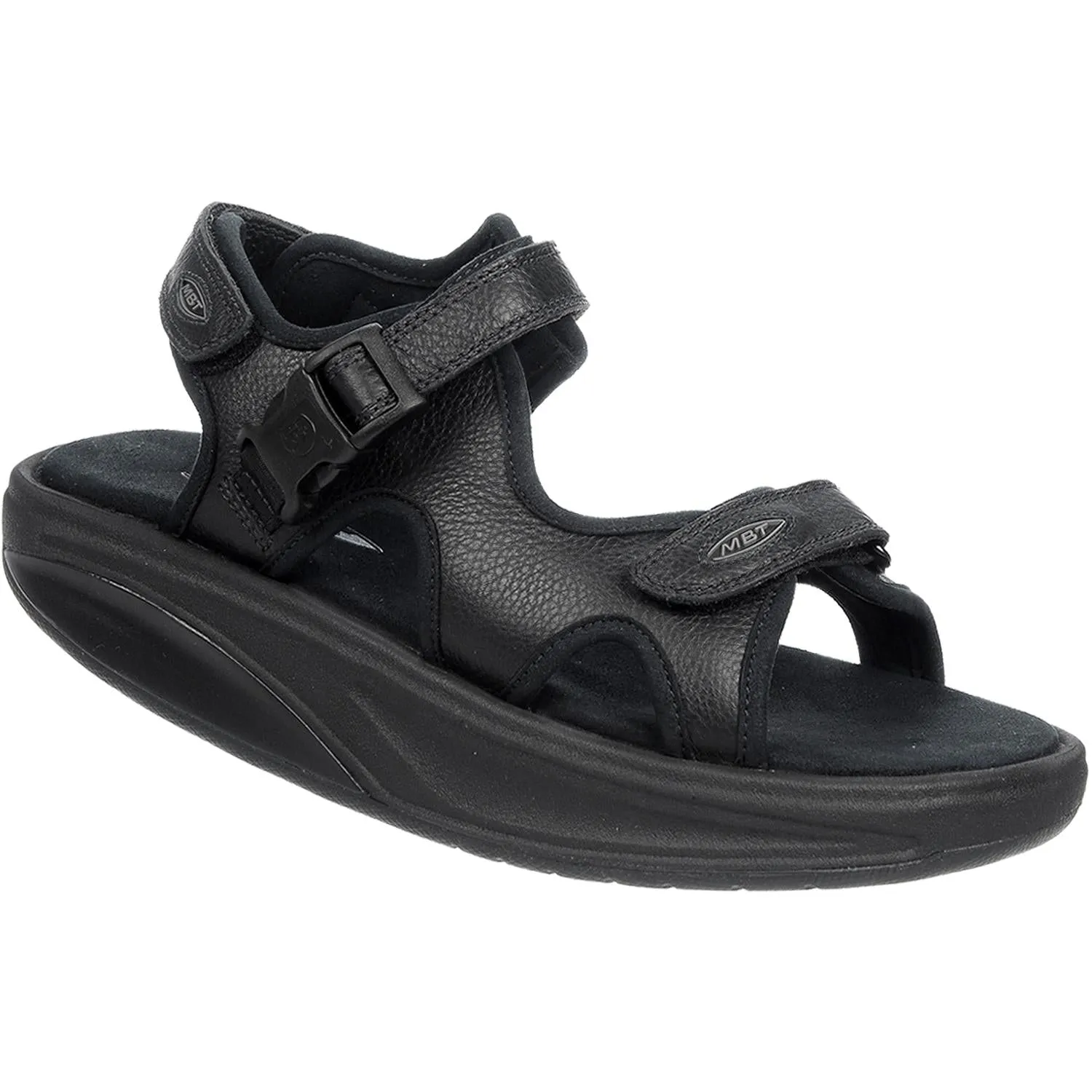 Women's MBT Kisumu 3S Black Leather